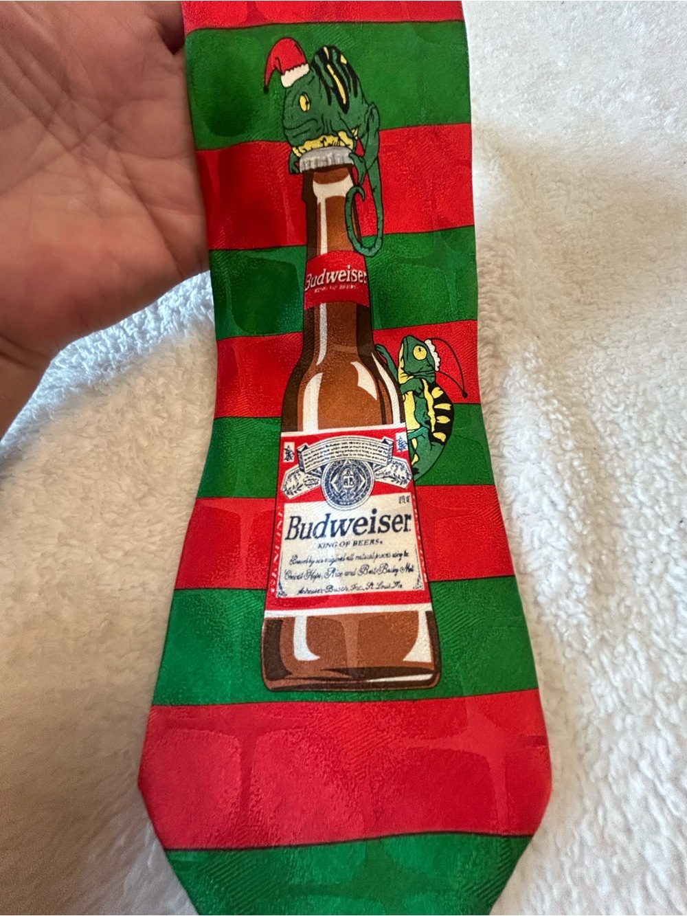 🎁3 for $30 - Budweiser Necktie